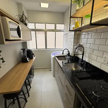 Apartamento Gonzaga Conforto Santos  Exterior photo