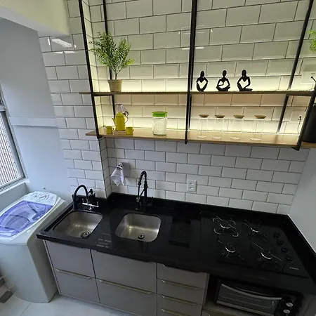 Apartamento Gonzaga Conforto Santos  Exterior photo